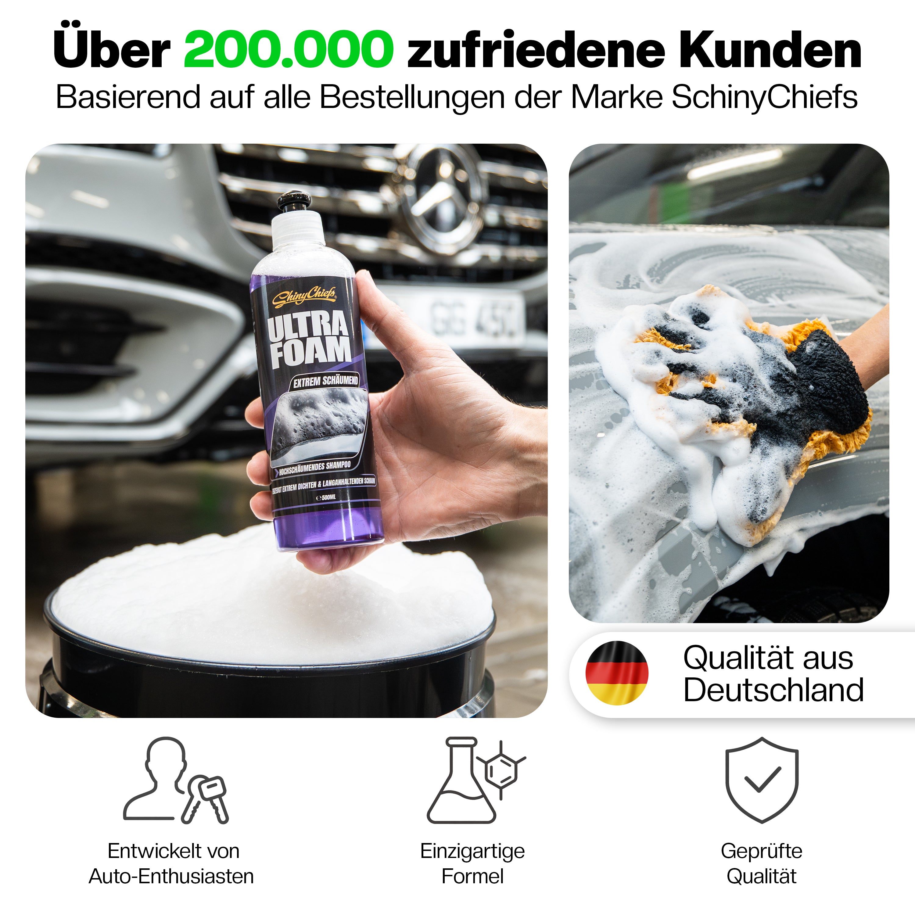 ULTRA FOAM - SHAMPOO EXTREM SCHÄUMEND