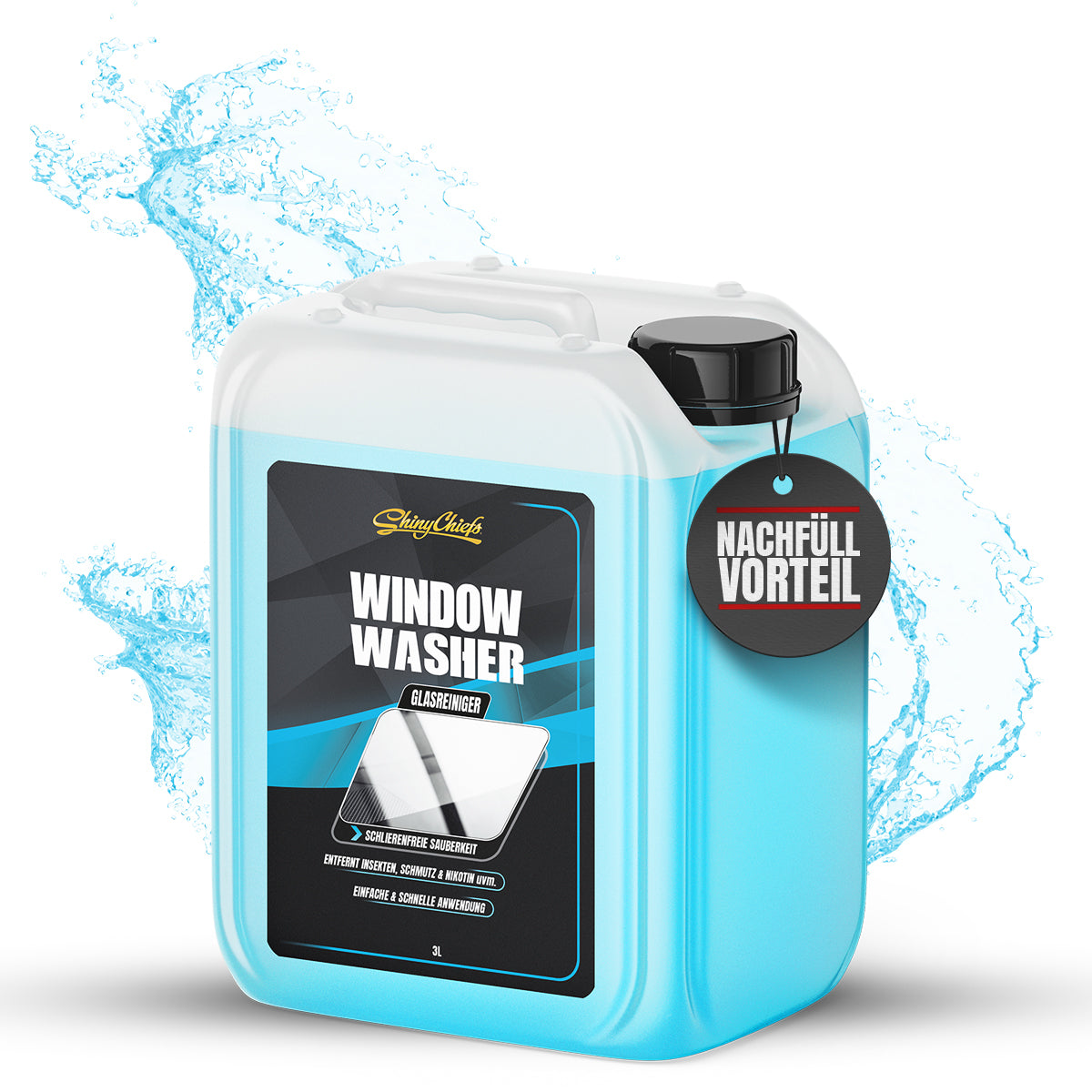 GLASS CLEAN - GLASREINIGER KANISTER 3L