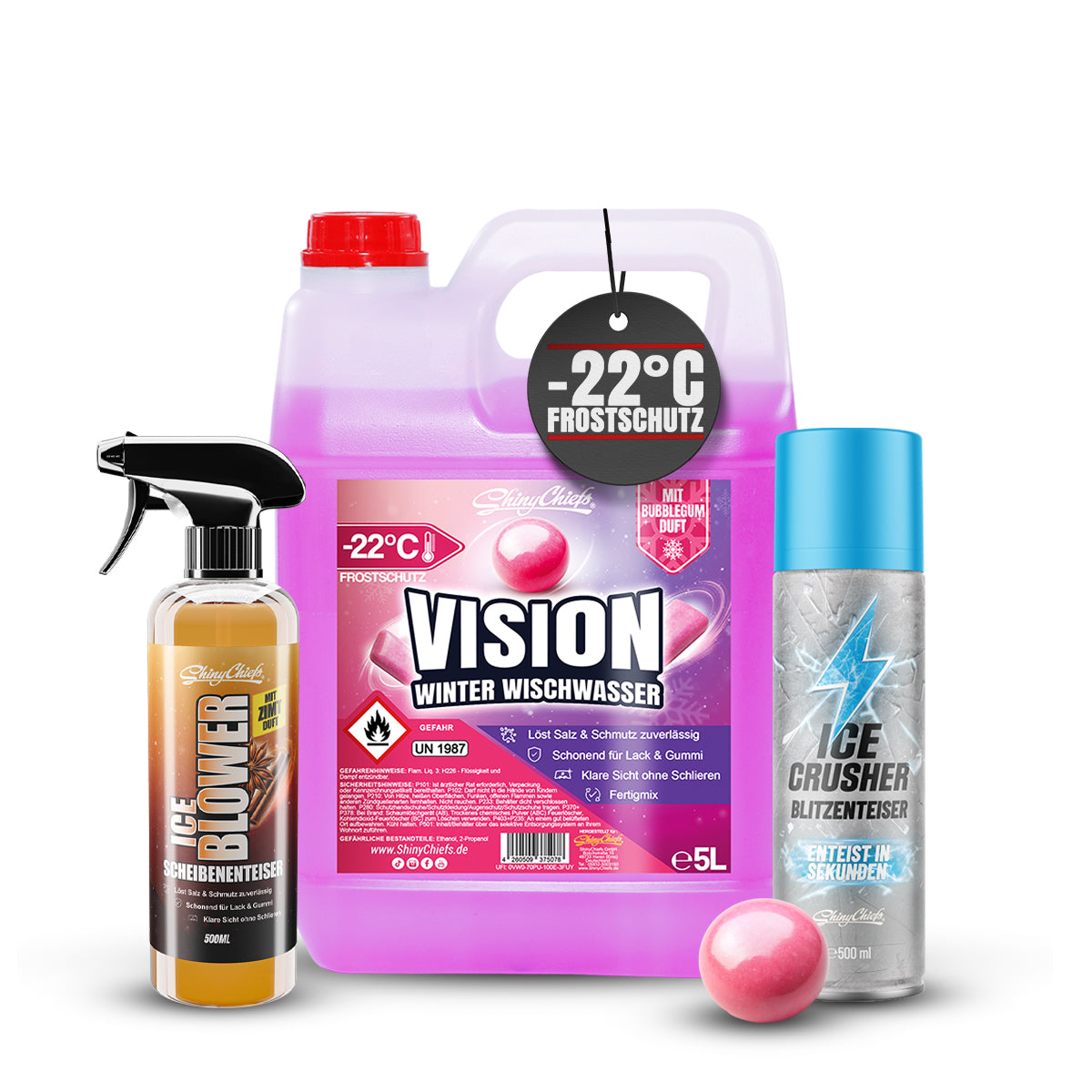 WINTER VISIBILITY SET "BUBBLEGUM"