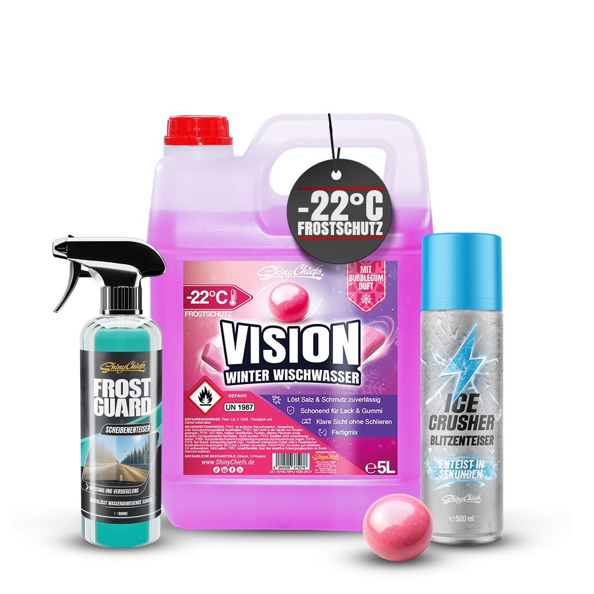 VERSIEGELUNG-WINTER CARE SET "BUBBLEGUM"