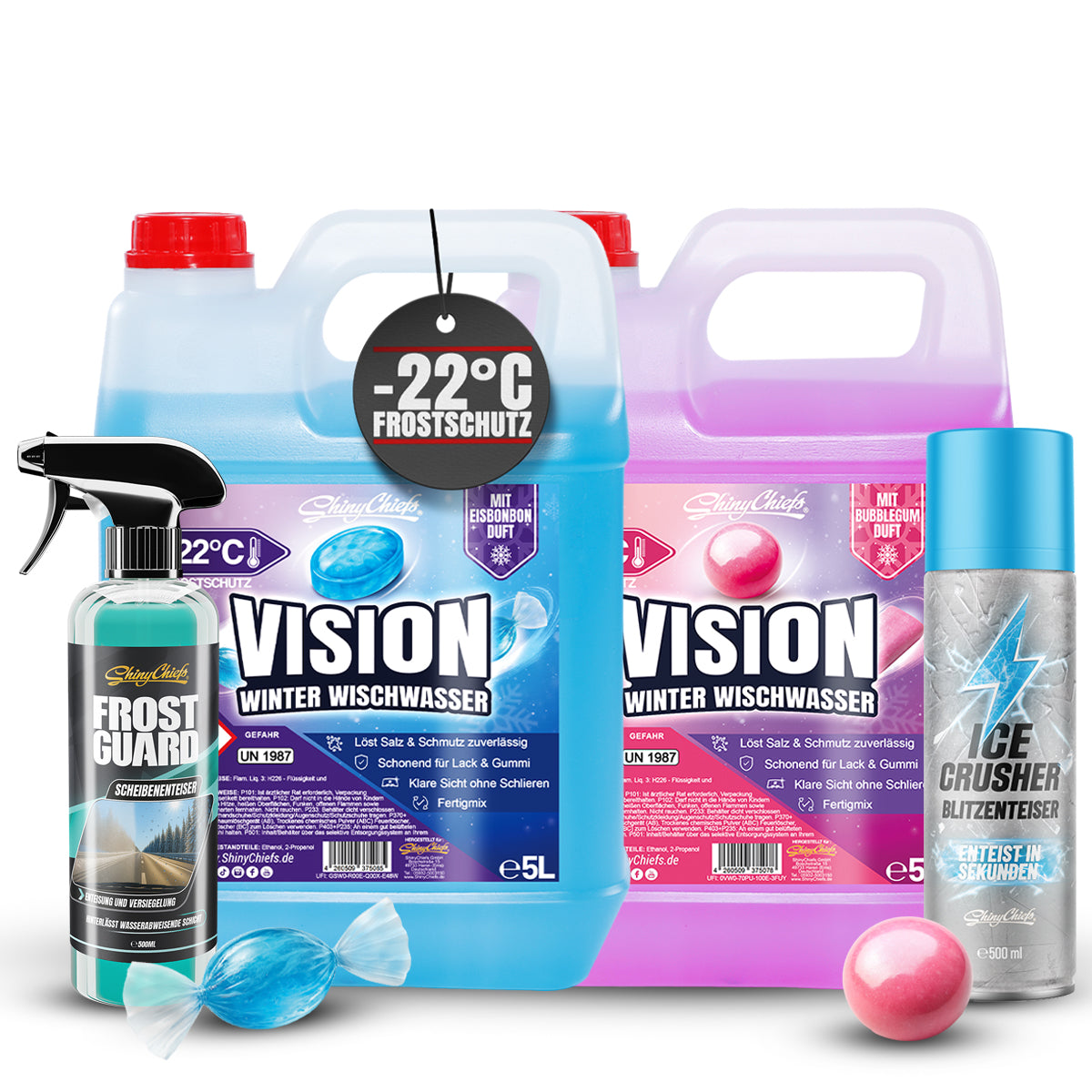 VERSIEGELUNG-WINTER CARE SET "EISBONBON + BUBBLEGUM"