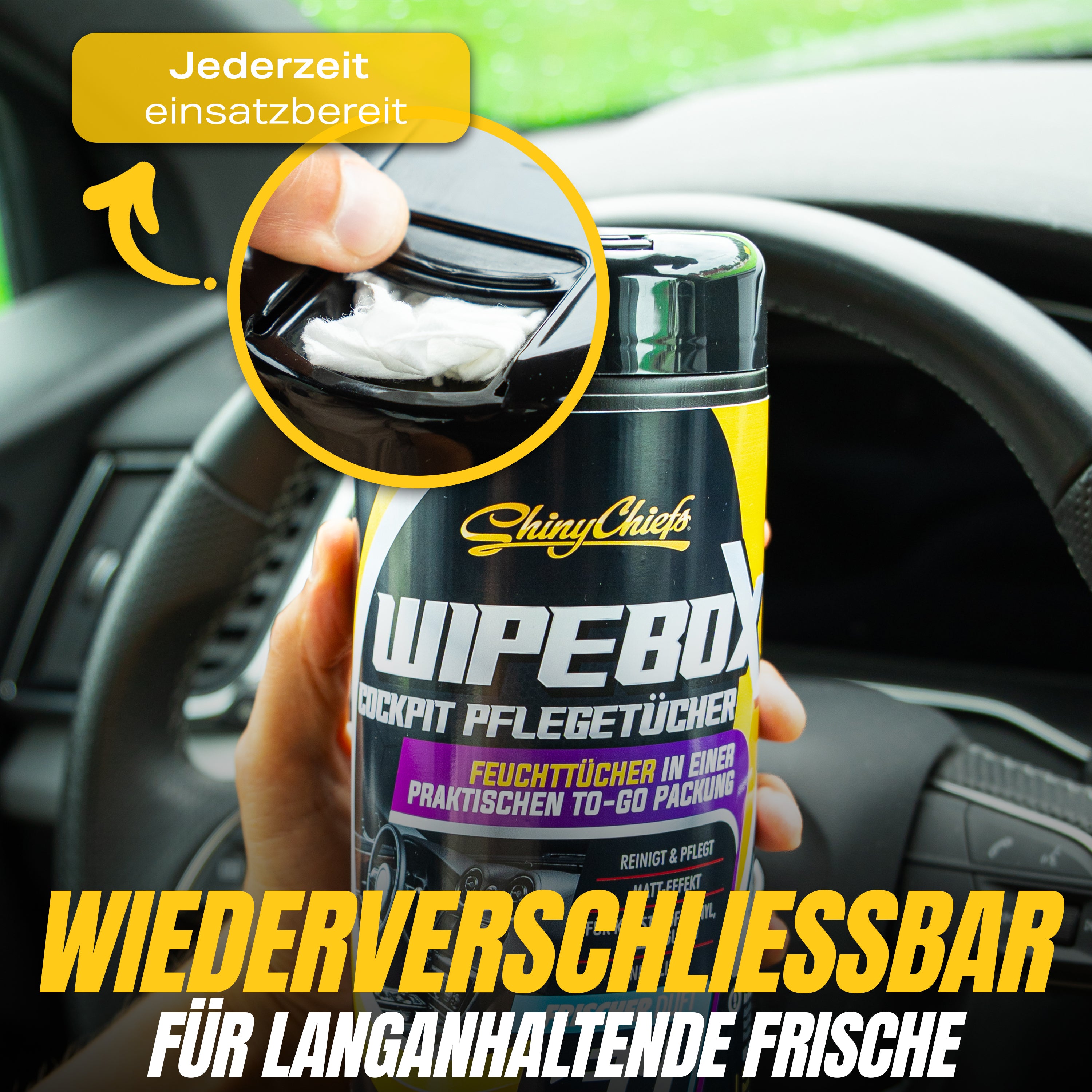 WIPEBOX - COCKPIT TÜCHER (34 Tücher)