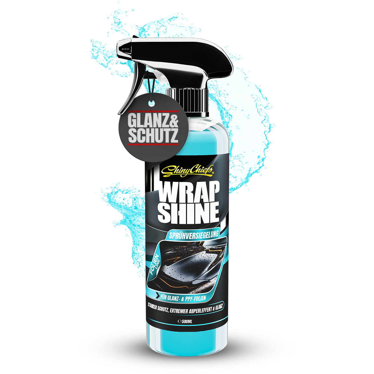 WRAP SHINE - SiO2 SPRÜHVERSIEGELUNG 500ml