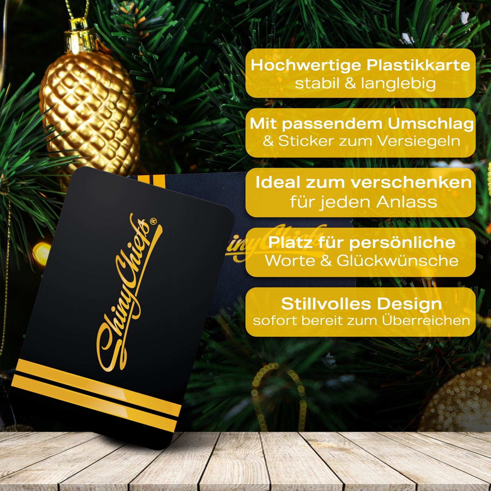 ShinyChiefs Premium Geschenkkarte