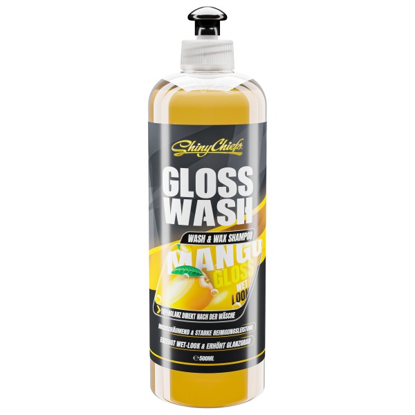 GLOSSWASH MANGO - WASH & WAX 500ml