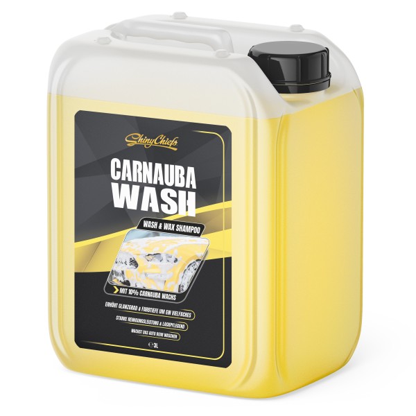 CARNAUBA WASH - WAX SHAMPOO 3L KANISTER