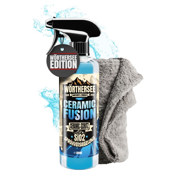 WÖRTHERSEE CERAMIC FUSION - SiO2 SPRÜHVERSIEGELUNG 500ml SET