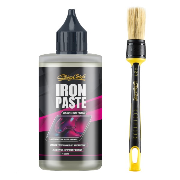 IRON PASTE - ROSTENTFERNER EXTREM 200ml + RIMBRUSH SET