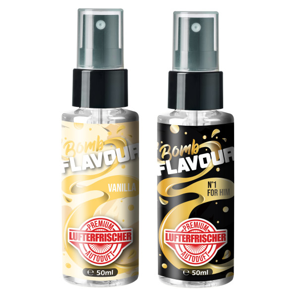 Flavour Bomb - 100% Vanilla + No1 (2x50ml)