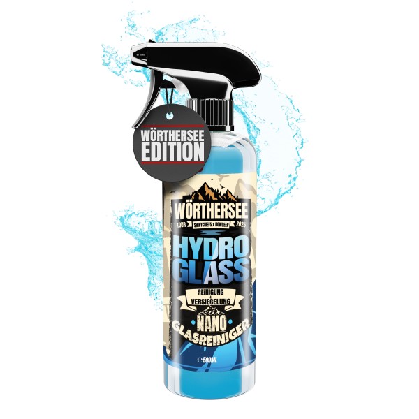 WÖRTHERSEE HYDRO GLASS - NANO SiO2 GLASREINIGER 500ml