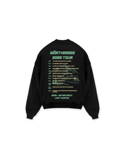 WÖRTHERSEE 2025 BLACK - Premium Crewneck