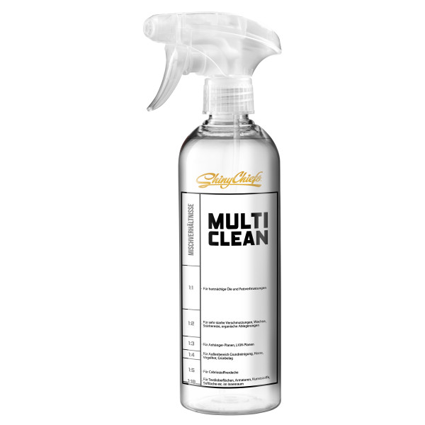 MULTI CLEAN - MISCHVERHÄLTNIS FLASCHE 500ml