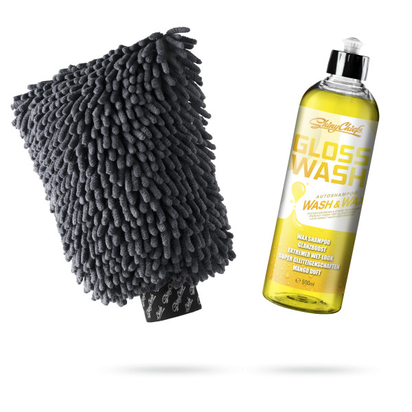 GLOSSWASH MANGO + WASH WORMY GREY SET