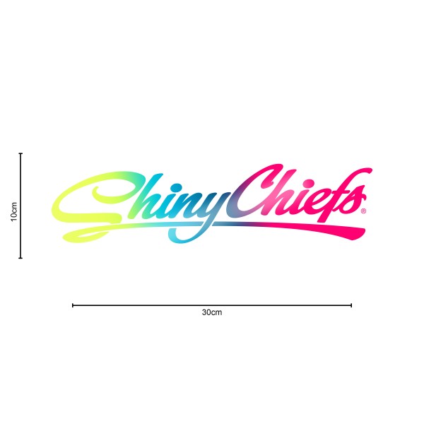ShinyChiefs Sticker - OILSLICK (30cm x 10cm)